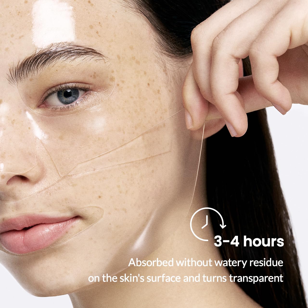 Bio-Collagen Real Deep Mask, Hydrating Overnight Hydrogel Mask, Deep Hydration, Pore Minimizing, Firming & Facial Skin Radiance (A Pack of 5 Masks)
