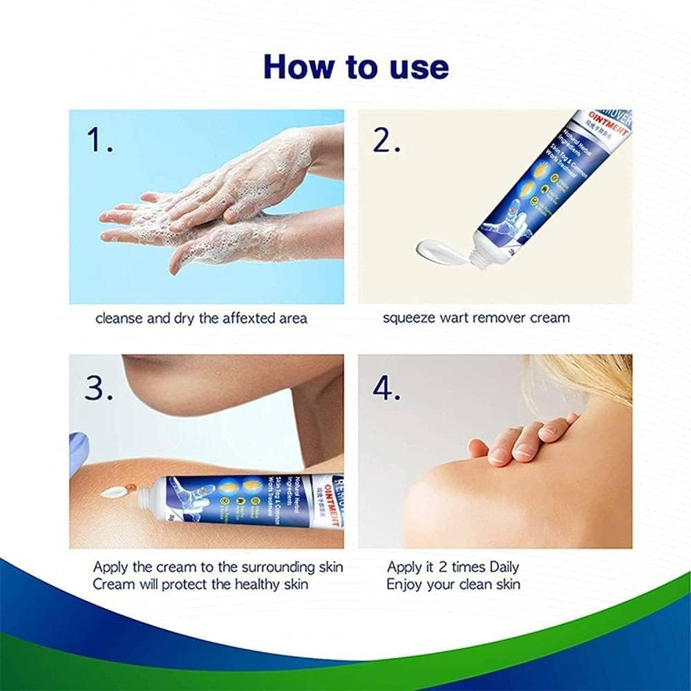 Wart Remover Ointment - For Skin Tag & Wart Removal
