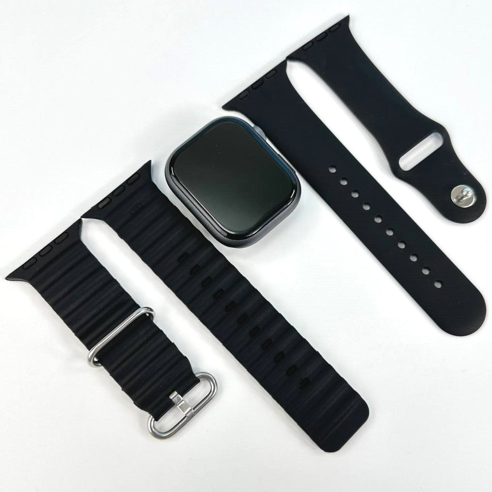 C900 Pro Max Smart Watch | Bluetooth Connection, Receive notifications for calls, messages, and social media alerts directly on your wrist| Comes with Extra strap