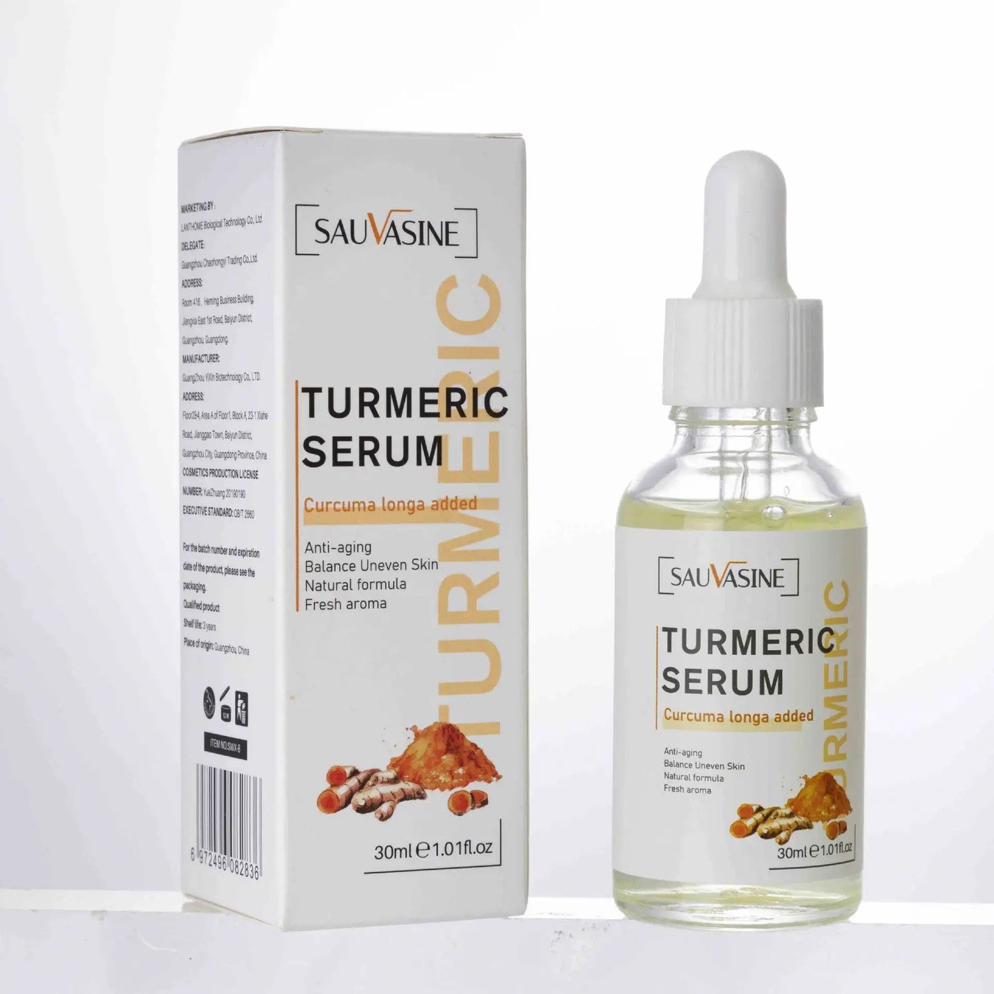 Buy Turmeric Serum For Dark Spots, Acne, Hyperpigmentation, Smooth Skin & Face Repair Serum - Get Free Bar of Turmeric Soap