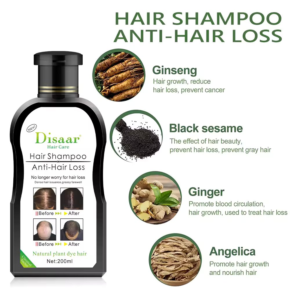 Disaar Anti-Hair loss, Hair Repair  & Growth Shampoo and Conditioner (200ml)