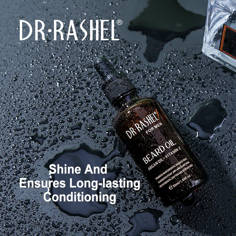 Dr.Rashel Beard Growth Oil With Argan Oil & Vitamin E ( 50mls )