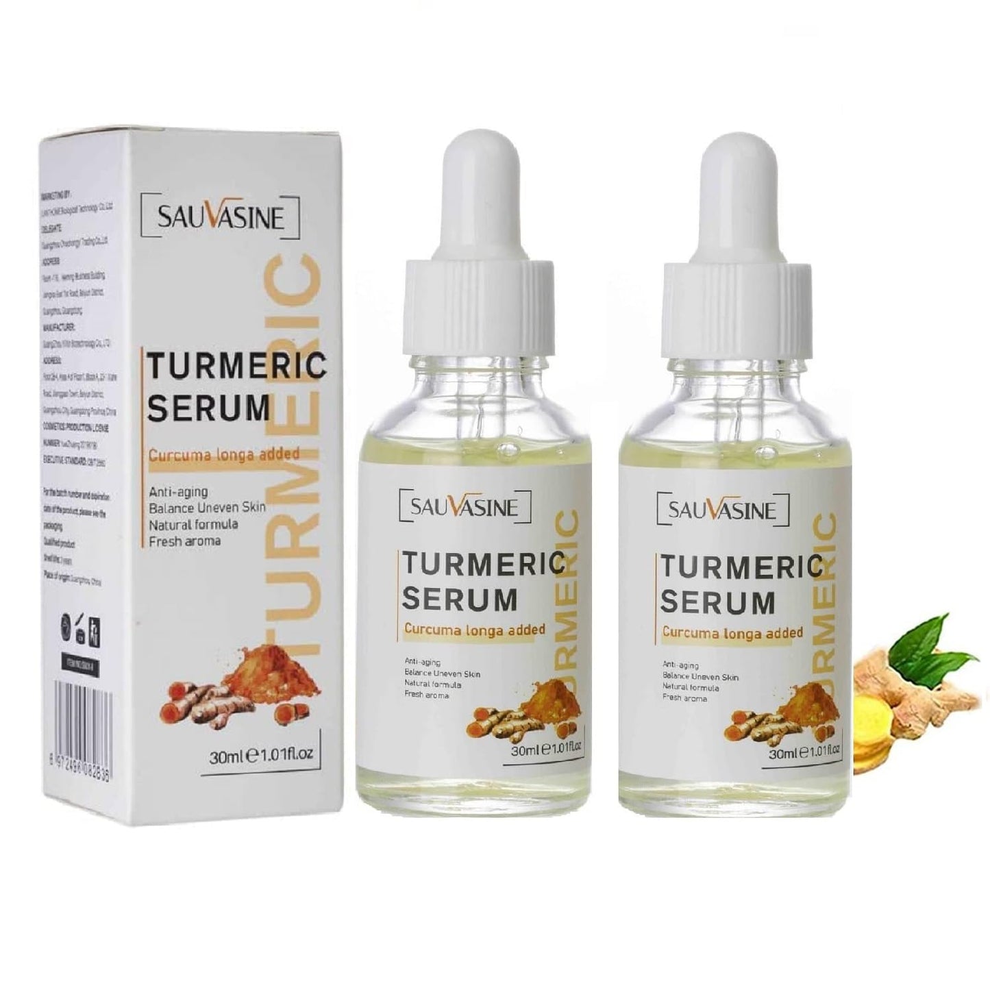 Buy Turmeric Serum For Dark Spots, Acne, Hyperpigmentation, Smooth Skin & Face Repair Serum - Get Free Bar of Turmeric Soap