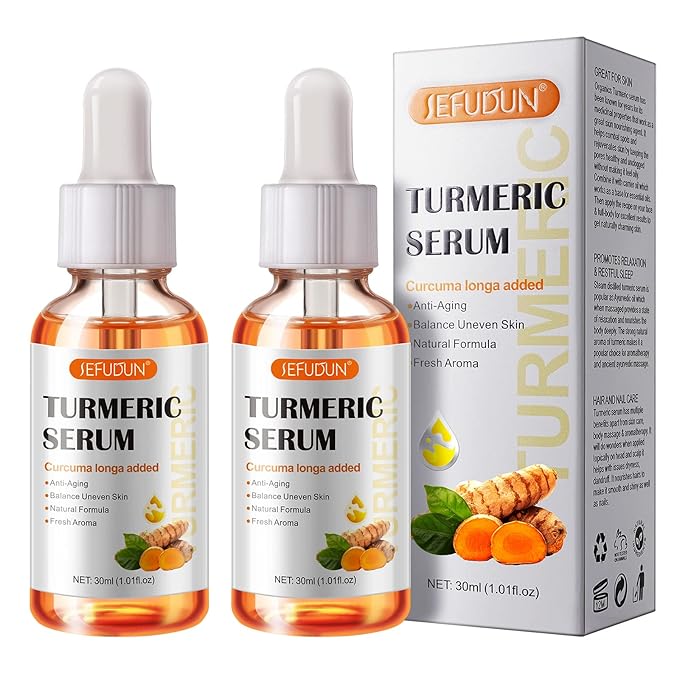 Buy Turmeric Serum For Dark Spots, Acne, Hyperpigmentation, Smooth Skin & Face Repair Serum - Get Free Bar of Turmeric Soap