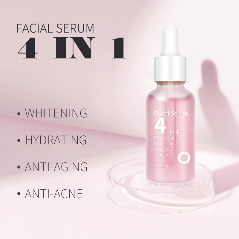 4 in 1 Anti-Wrinkle, Anti-Aging, Anti-acne, Moisturing & Skin Brightening Face Serum