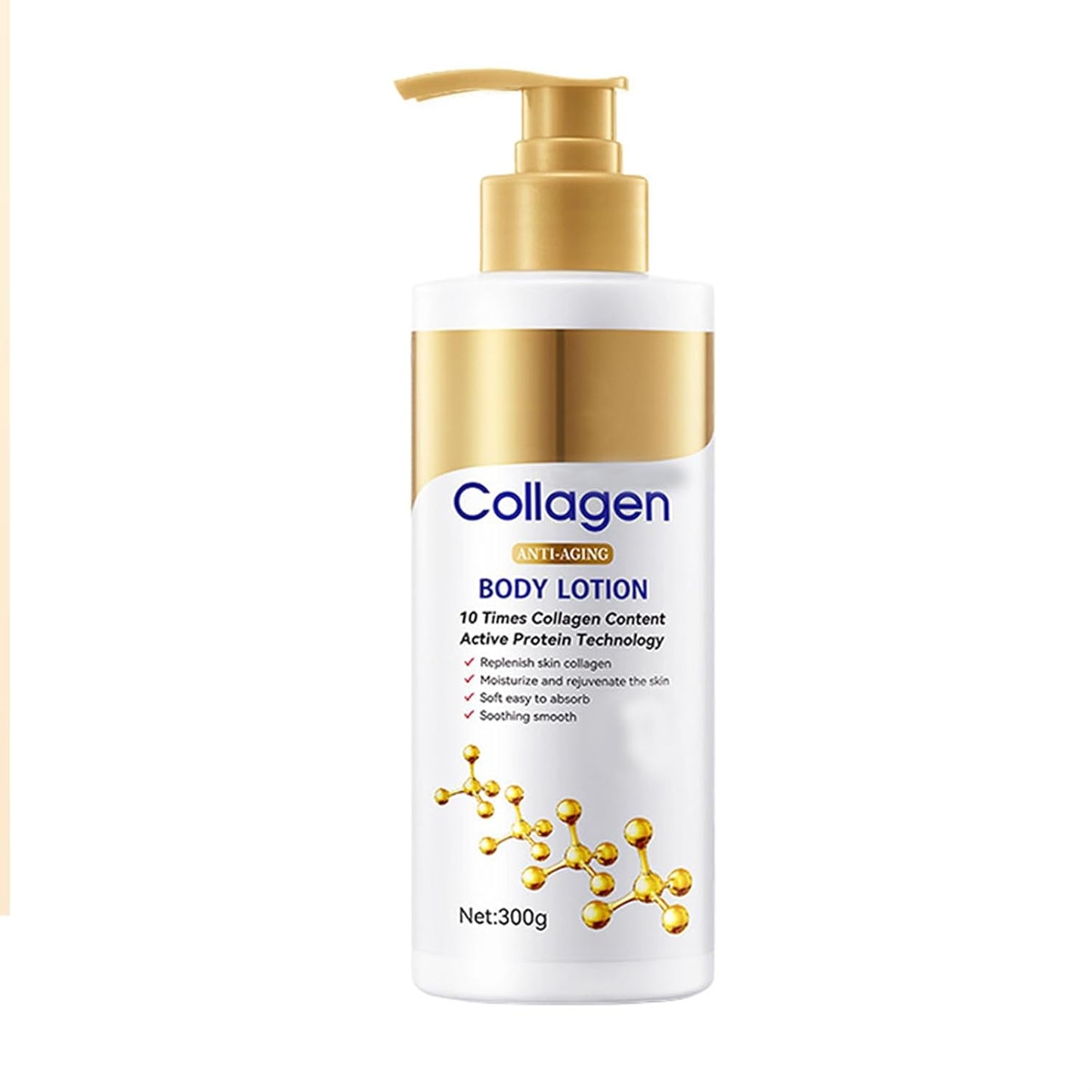 Sadoer Collagen Body Moisturizing  Lotion - Skin-Care Body Lotion for Tightening, Hydration & Anti-Aging - 300g